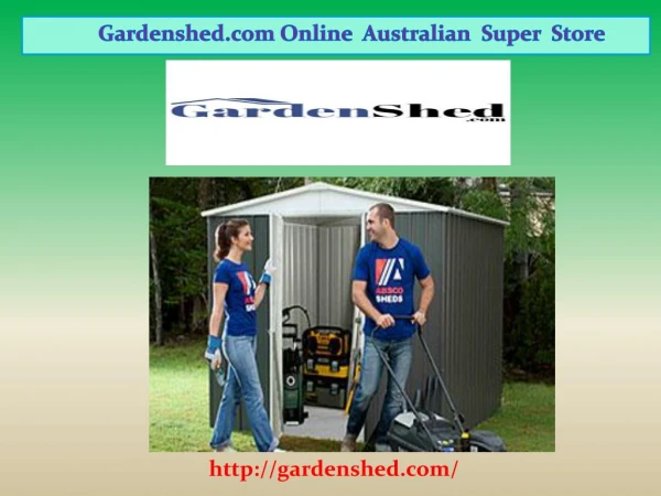Garden Sheds, Absco Sheds, Timber Sheds Online | Gardenshed.com