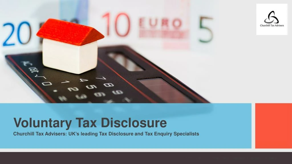 voluntary tax disclosure