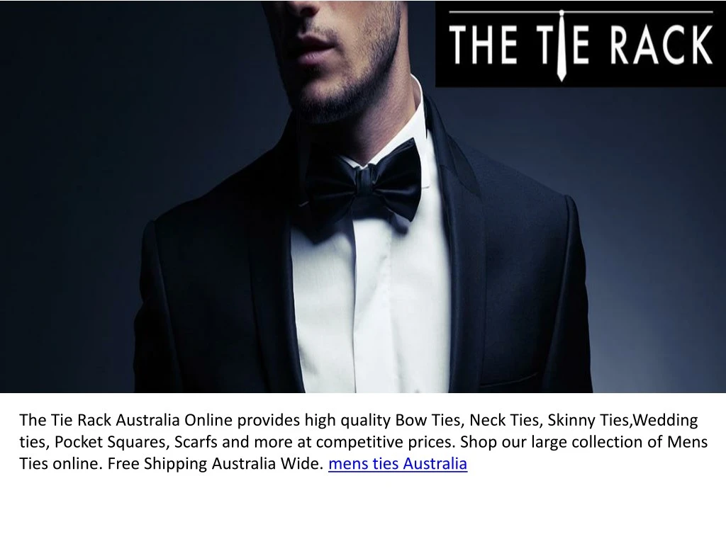 the tie rack australia online provides high