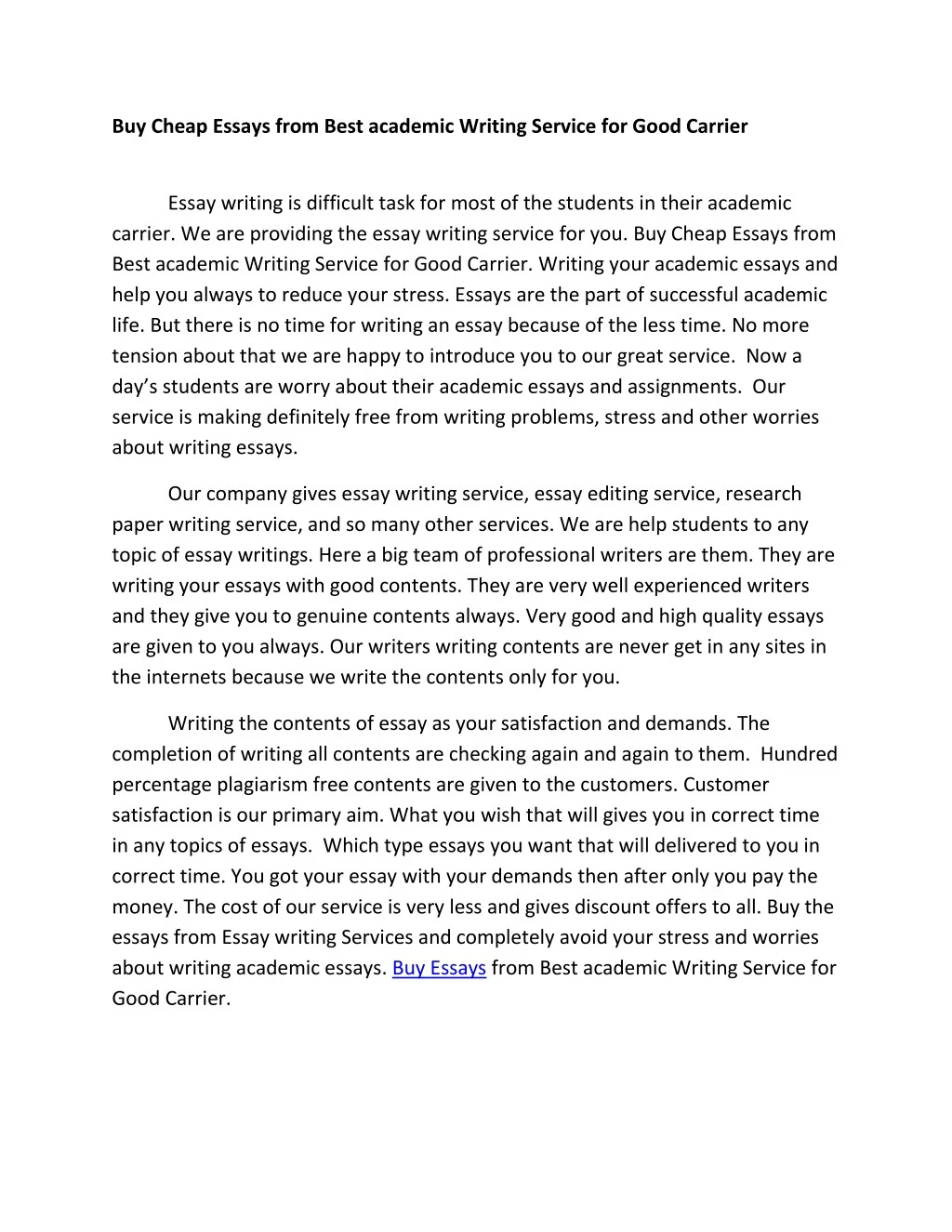 buy cheap essays from best academic writing