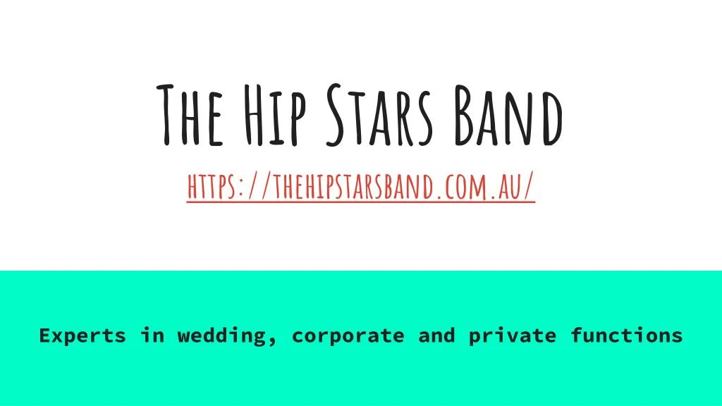 the hip stars band https thehipstarsband com au