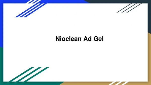 Nioclean ad gel