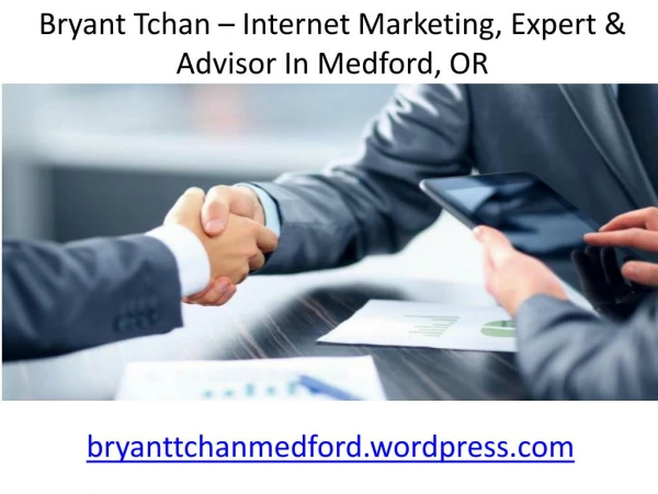 Bryant Tchan - Digital Marketing Consultant and Expert