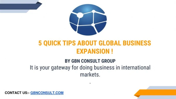 5 Quick Tips About Global Business Expansion