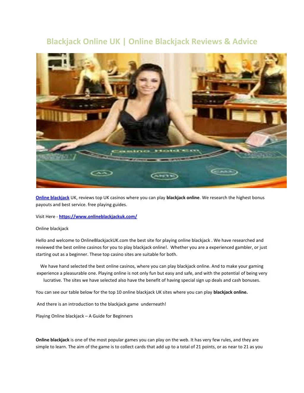 blackjack online uk online blackjack reviews