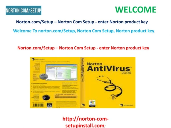 Norton.com/Setup | Norton Com Setup | enter norton product key