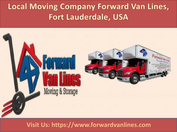 Best Local moving Company Forward Van Lines, Fort Lauderdale, USA