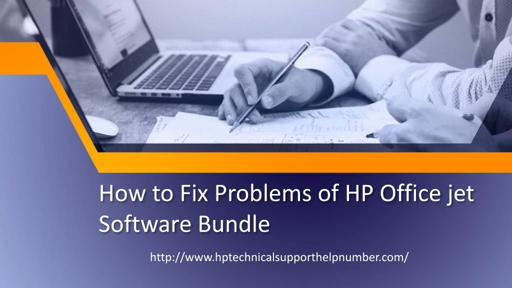 how to fix problems of hp office jet software bundle