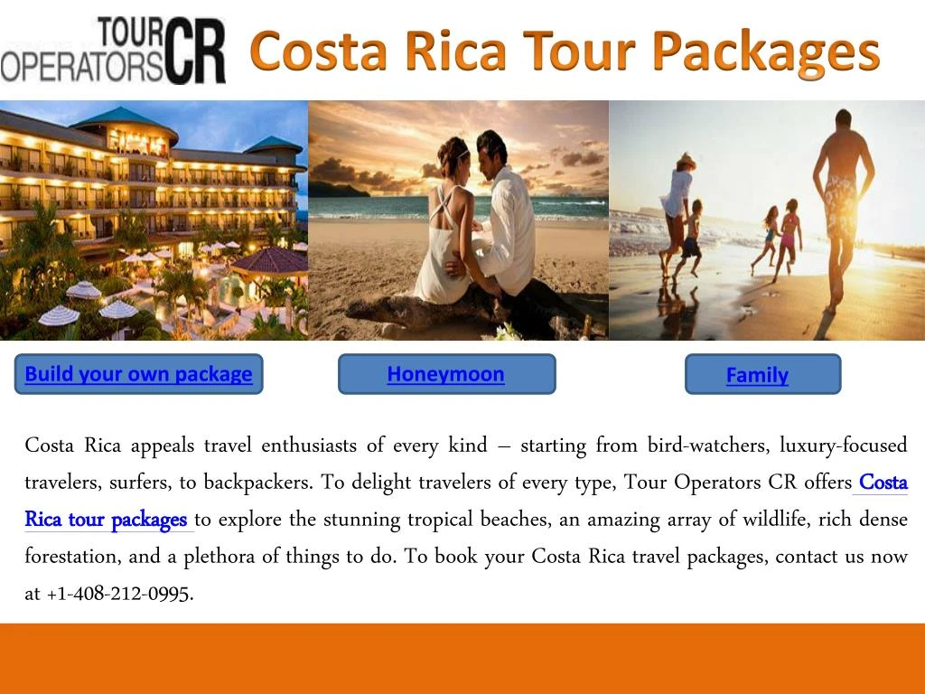 costa rica tour packages