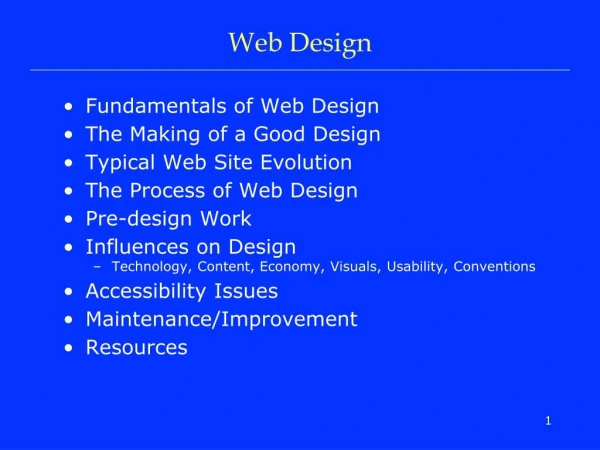 Fundamentals of Web Design | Chandan Chakraborty