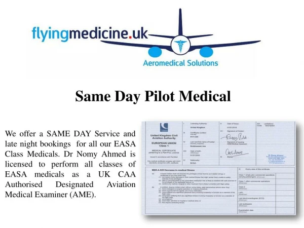 Same Day Pilot Medical