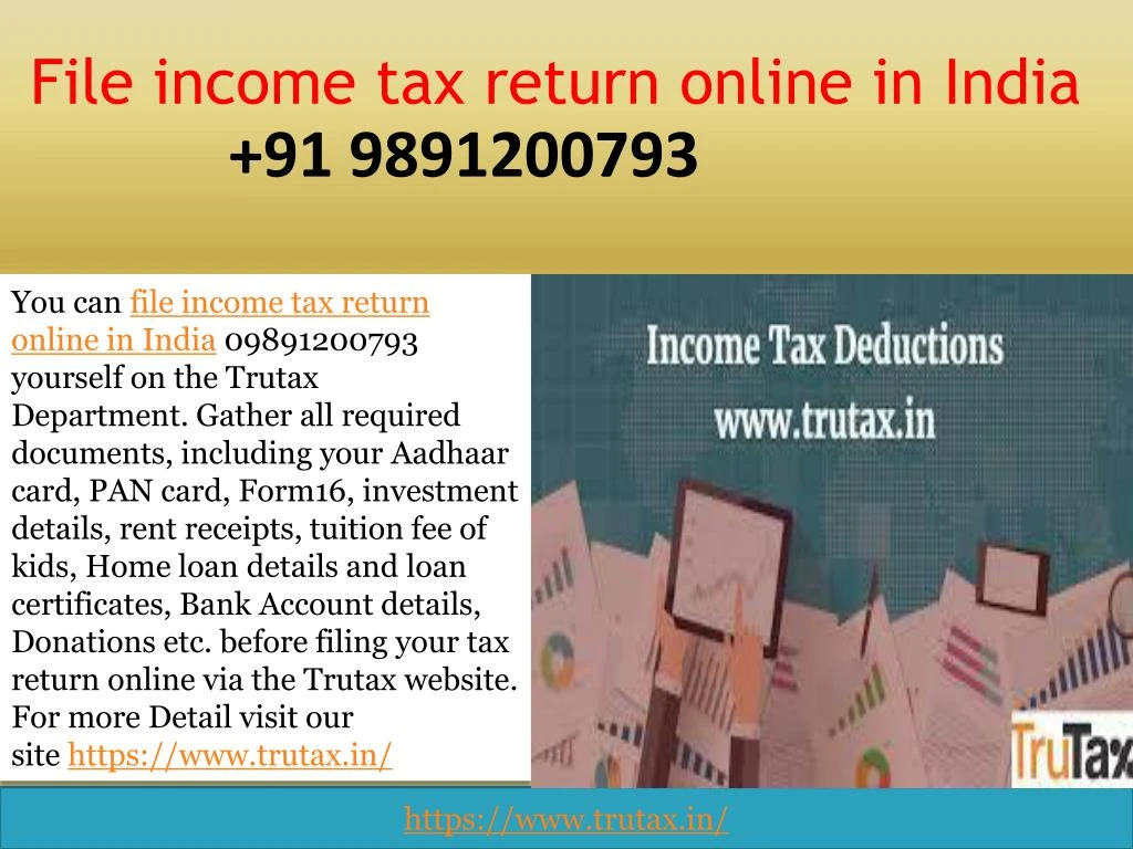 file income tax return online in india