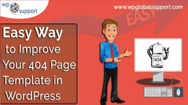 Easy Way to Improve Your 404 Page Template in Wordpress
