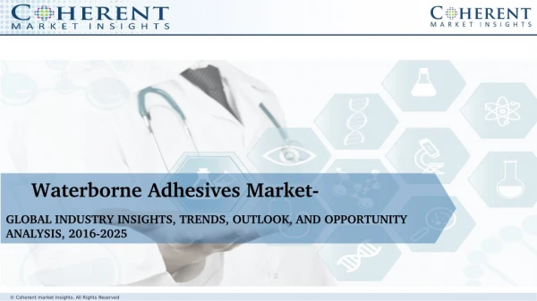 Waterborne Adhesives Market - Global Industry Insights, Trends, Outlook, and Opportunity Analysis, 2018-2025