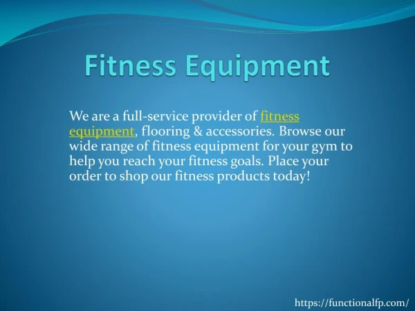 Functional Fitness