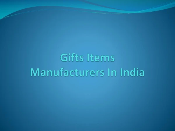 Great Indian Crafts Largest Gift Items Manufactures In India