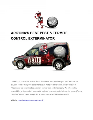 Phoenix Pest Control - slide 1