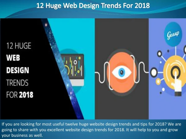 12 Huge Web Design Trends For 2018