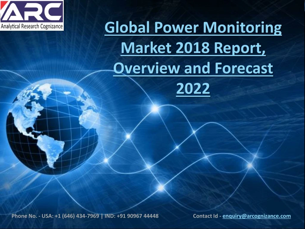 global power monitoring market 2018 report