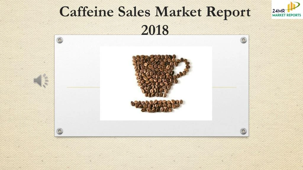 caffeine sales market report 2018