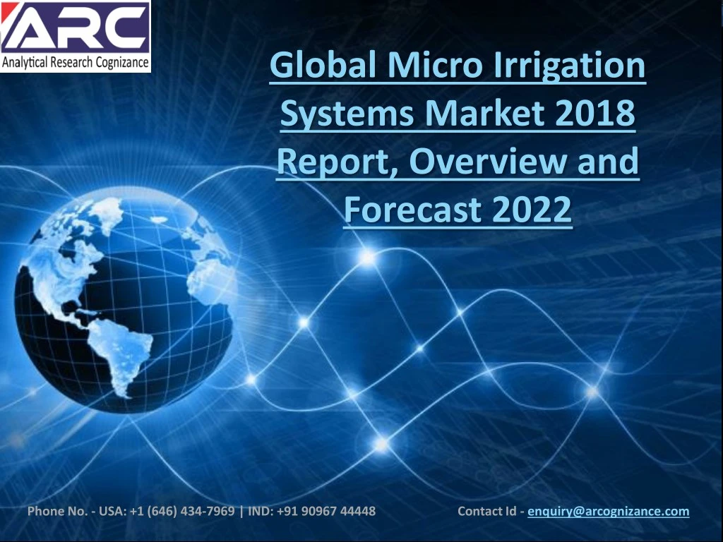global micro irrigation systems market 2018
