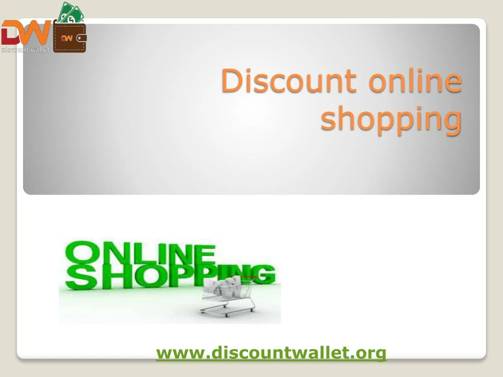 discount online shopping