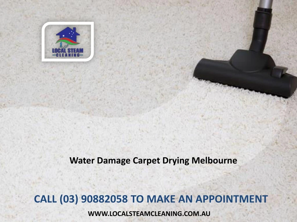 water damage carpet drying melbourne