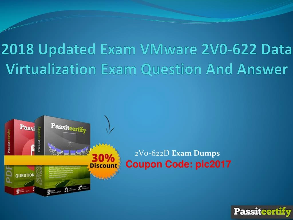 2018 updated exam vmware 2v0 622 data virtualization exam question and answer