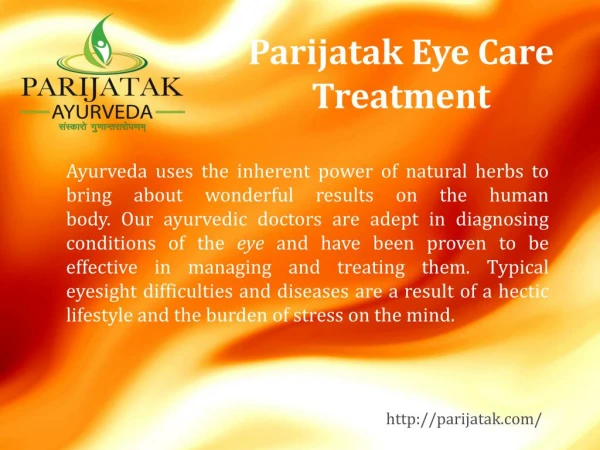 Parijatak Eye Care Treatment