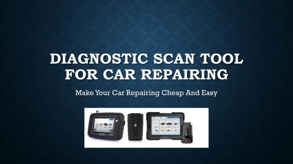 Diagnostic Scan Tool For Car Repairing
