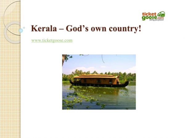 Kerala – God’s own country!