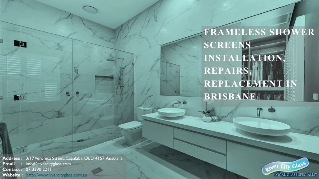frameless shower screens installation repairs