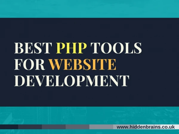 Best Php Development Tools
