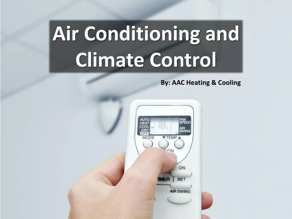 air conditioning and climate control