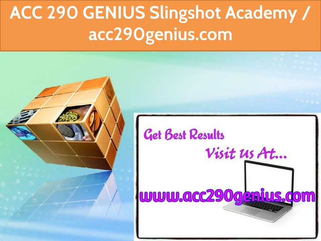 acc 290 genius slingshot academy acc290genius com