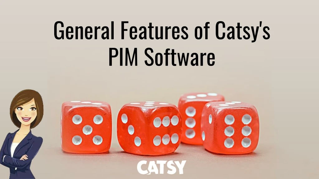 general features of catsy s pim software