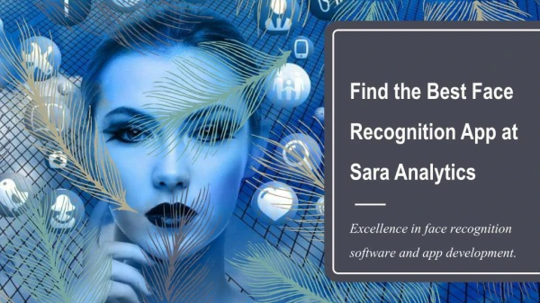 Face Recognition App & Software - Sara Analytics