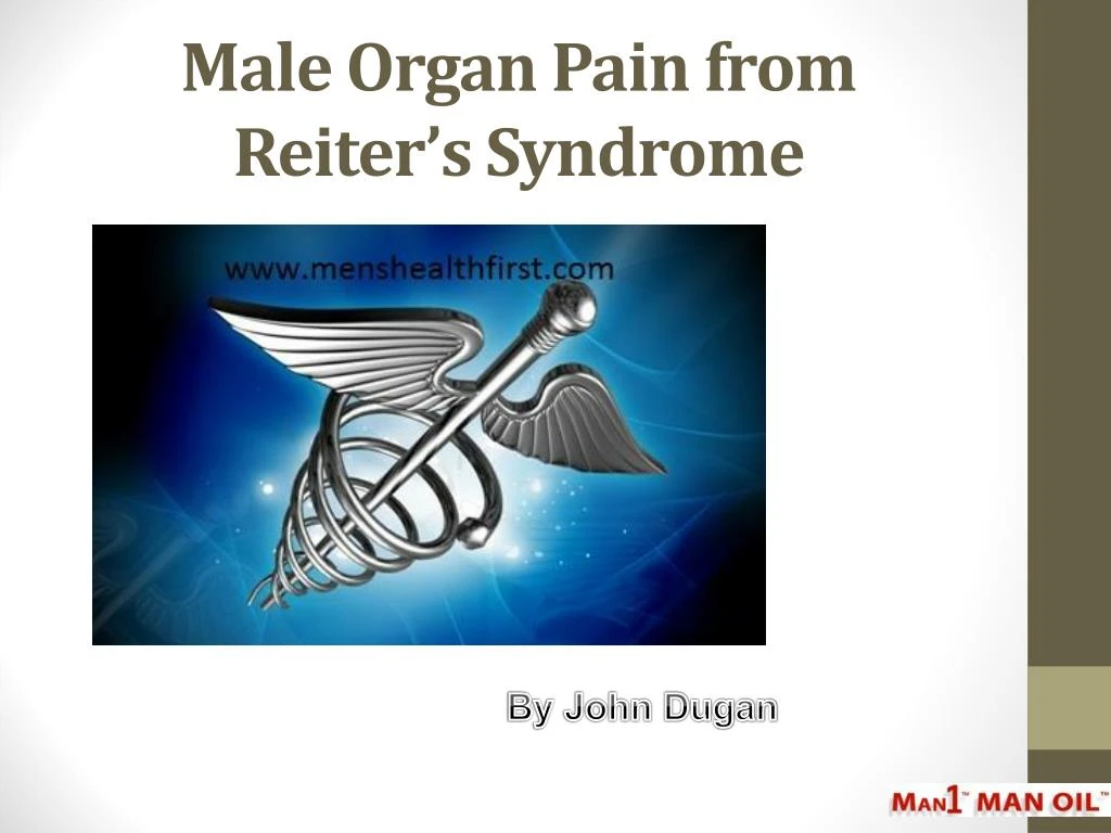 male organ pain from reiter s syndrome