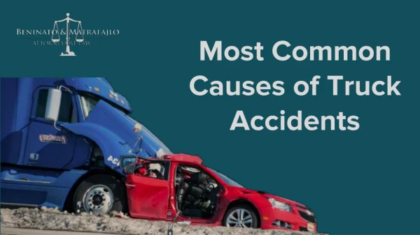 Most Common Causes of Truck Accidents