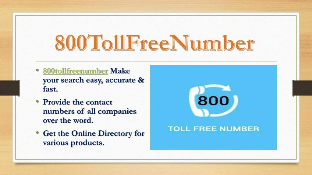 800tollfreenumber