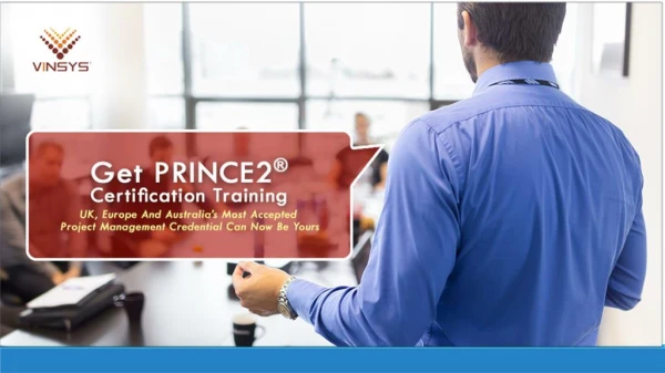 Prince2 Certification Training Pune | Prince2 Foundation Exam Pune by Vinsys