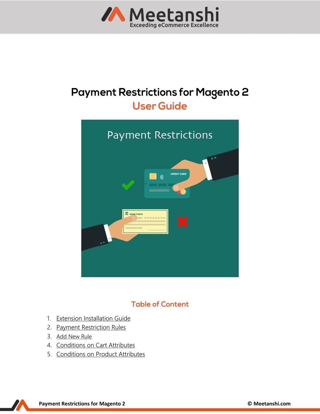 1 extension installation guide 2 payment