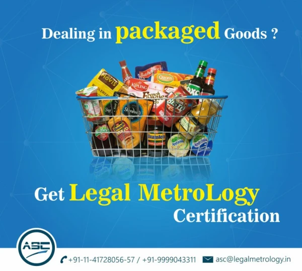 Legal Metrology Services & Registration Consultants in Delhi