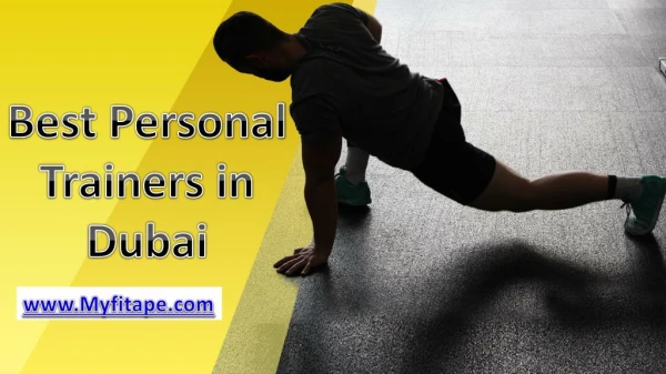 Best Personal Trainers in Dubai