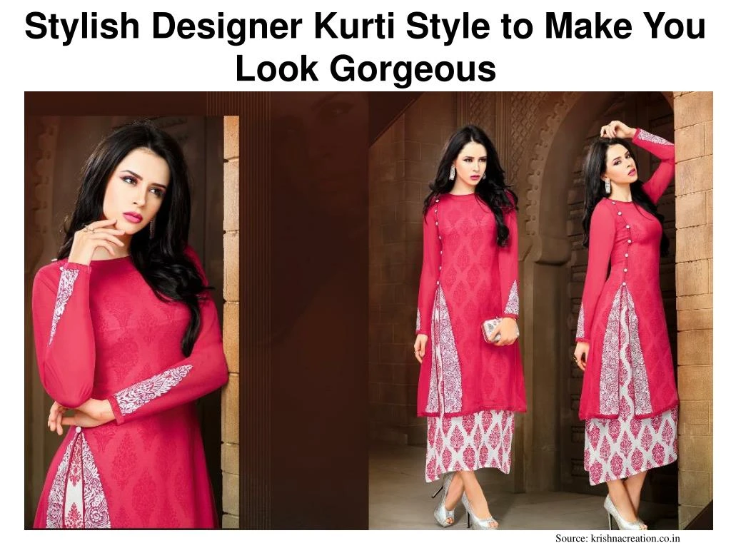 stylish designer kurti style to make you look