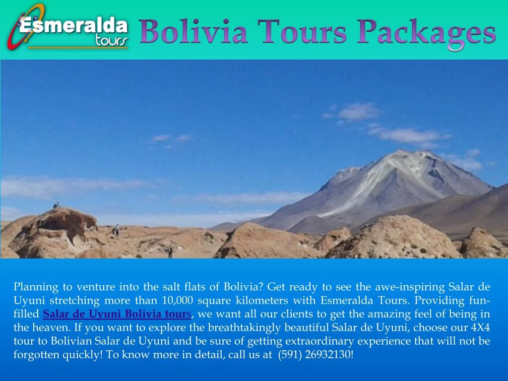 bolivia tours packages