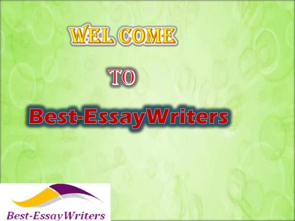 Best-EssayWriters - Proffesional essay writing services