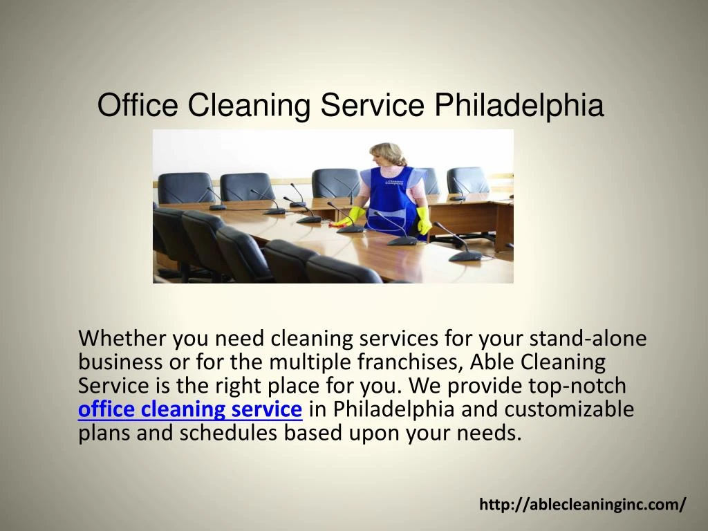 office cleaning service philadelphia