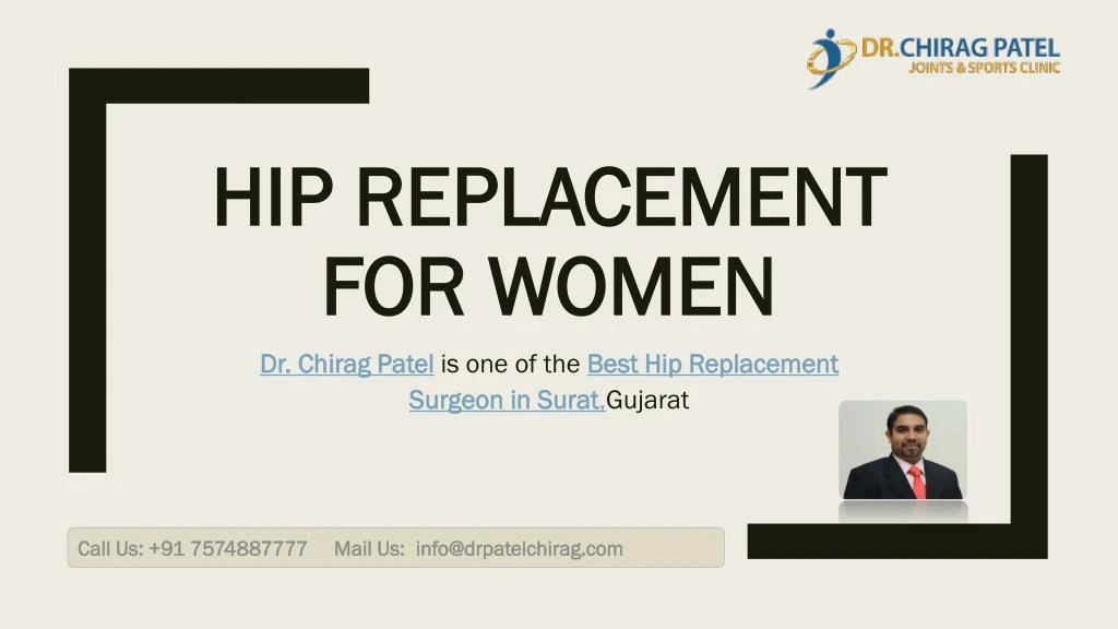 hip replacement for women