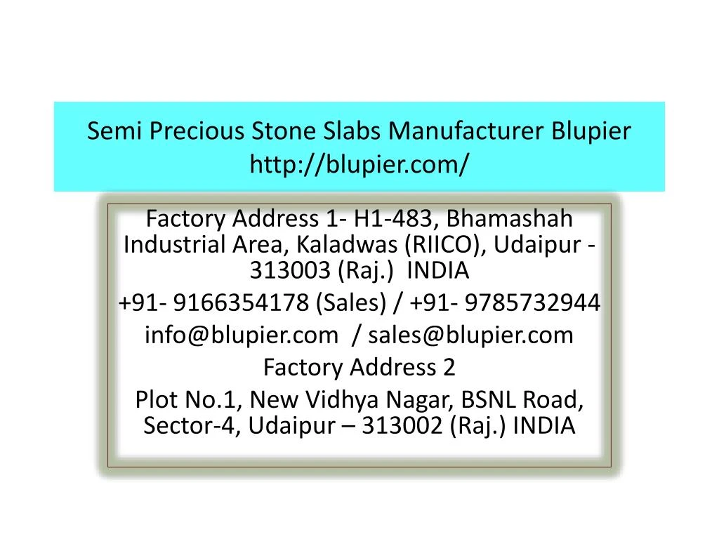 semi precious stone slabs manufacturer blupier http blupier com